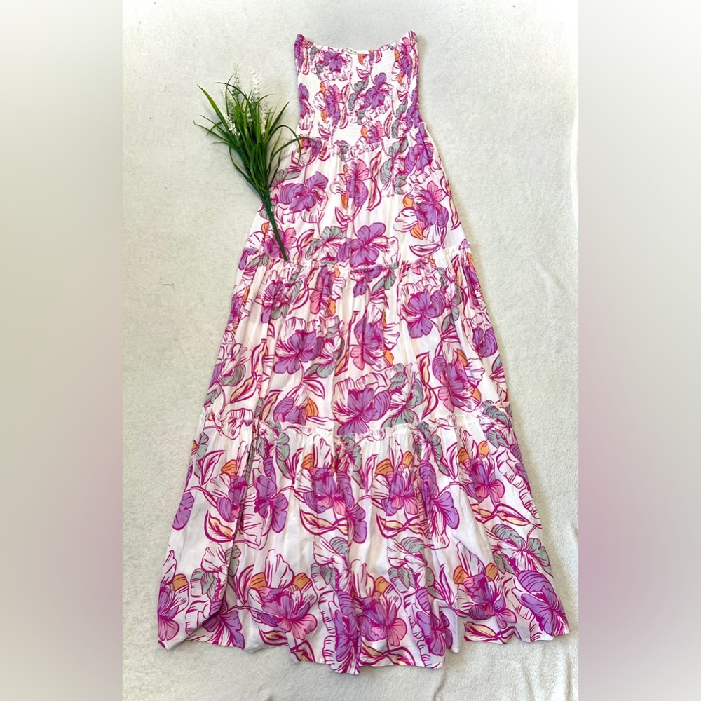 Abel The Label Azalea Sleeveless Floral Maxi Dress - Small*